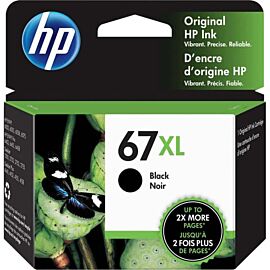 HP 3YM57AN#140 67XL Black, Inkjet, High Yield, 240 Pages, 1 Pack Original Ink Cartridge
