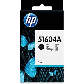 HP 51604A Inkjet, 500000 Characters, Black, 1-Pack Original Ink Cartridge