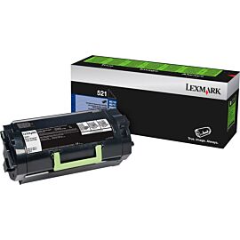 Lexmark 52D1000 Unison 521 Laser, Standard Yield, 6000 Pages Black, 1-Pack Toner Cartridge