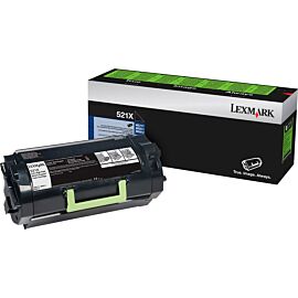 Lexmark 52D1X00 Unison 521X Laser, Extra High Yield, 45000 Pages Black, 1-Pack Original Toner Cartridge