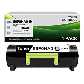 Lexmark 56F0HA0 561H Black 3K High Yield Toner Cartridge