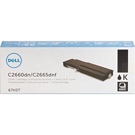 Dell 67H2T Laser, High Yield, 6000 Pages Black, 1 / Pack Toner Cartridge