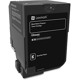 Lexmark 74C10K0 Unison Laser, Standard Yield, 3000 Pages Black, 1-Pack Original Toner Cartridge
