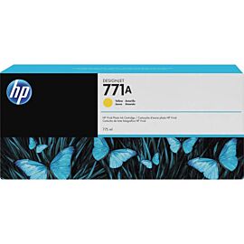 HP B6Y18A 771 (Yellow) 775ml Ink Cartridge for DesignJet Z6200 Printer