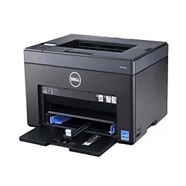 Dell C1760NW 150-Sheet USB 2.0 10/100 Wi-Fi 802.11b/g/n Ethernet Wireless Color Laser Printer