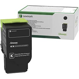 Lexmark C2310K0 Black, Laser, Standard Yield, 1000 Pages, 1-Pack Original Toner Cartridge