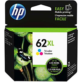 HP C2P07AN#140 62XL Inkjet, High Yield, 415 Pages, color, 1-Pack Original Ink Cartridge