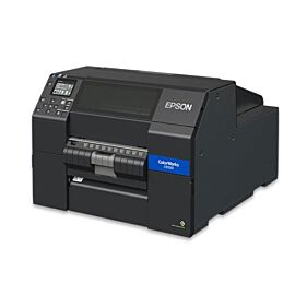 Epson C31CH77A9991 C6500 8", Auto Cutter, Gloss. full-capacity ink cartridges, Color Inkjet Label Printer Includes AC power cord