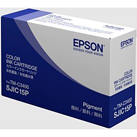 Epson C33S020464 SJIC15P(CMY) ColorWorks C3400 and TM-C610 (CMY) Ink cartridge