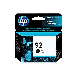HP C9362WL 92 Black Ink Cartridge Black Inkjet