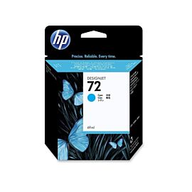 HP C9398A #72 69ml Vivera Ink Cartridge (Cyan) for DisignJet Printers