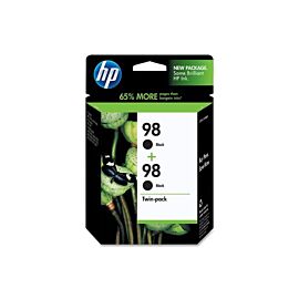 HP C9514FN 98 Twinpack Black Ink Cartridge Black Inkjet 420 Page 2 / Pack
