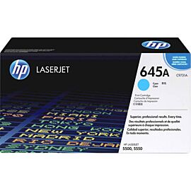 HP C9731A 645A Cyan Toner Cartridge for Color LaserJet 5500 / 5550 Series Printer