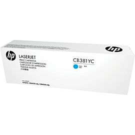 HP CB381YC 824A Cyan LaserJet Toner Cartridge