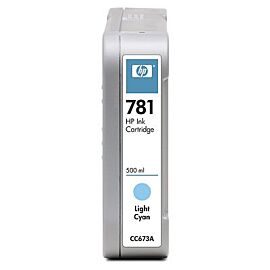 HP CC673A 781 Light Cyan Ink Cartridge Light Cyan Inkjet