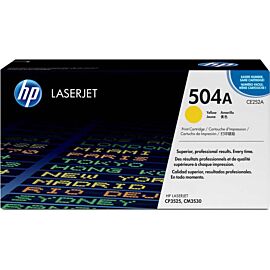 HP CE252A 504A Yellow Toner Cartridge