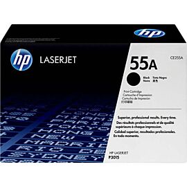HP CE255A 55A Black Toner Cartridge