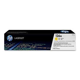 HP CE312A 126A Yellow LaserJet Toner Cartridge