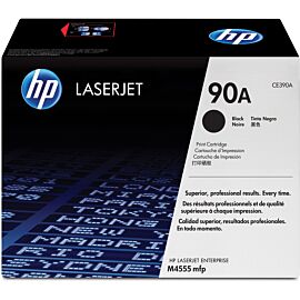 HP CE390A 90A Black Toner Cartridge for LaserJet M4555 Series Printer