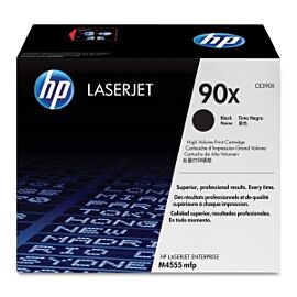 HP CE390X 90X Toner Cartridge (Black) for LaserJet M4555 Series Printer