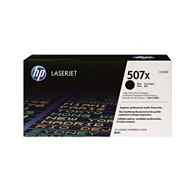 HP CE400X 507X Black Toner Cartridge (Yield 11000 Pages) for LaserJet Enterprise M551 Series Printers