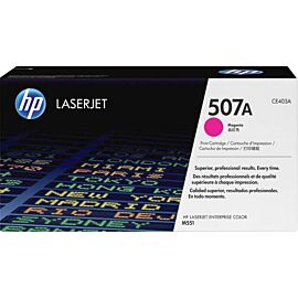 HP CE403A 507A Magenta Toner Cartridge for LaserJet Enterprise M551 Series Color Laser Printers