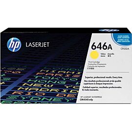 HP CF032A 646A Yellow LaserJet Toner Cartridge Yellow Laser