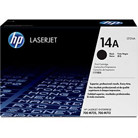 HP CF214A 14A Black Toner Cartridge for Color LaserJet Printers