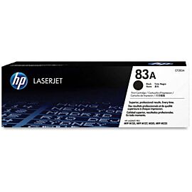 HP CF283A LaserJet 83A Black Toner Cartridge