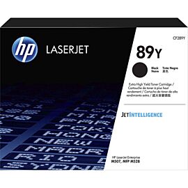 HP CF289Y 89Y Black, Laser, Extra High Yield, 20000 Pages, 1-Pack Toner Cartridge