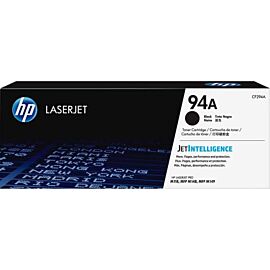HP CF294A 94A Black, Laser, 1200 Pages, 1 Box Toner Cartridge