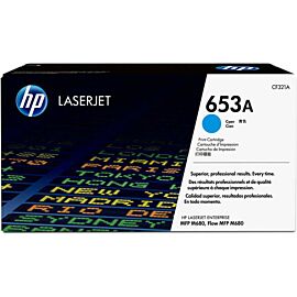 HP CF321A 653A Cyan LaserJet Toner Cartridge