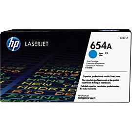 HP CF331A 654A Cyan LaserJet Toner Cartridge