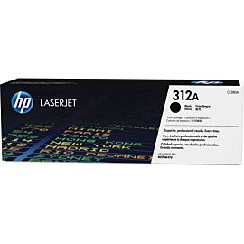 HP CF380A 312A Black Toner Cartridge for LaserJet Printers