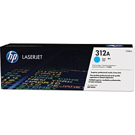 HP CF381A 312A Cyan Toner Cartridge for LaserJet Printers