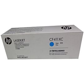 HP CF411XC 410X Original Toner Cartridge Cyan Laser High Yield 5000 Pages