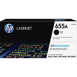 HP CF450A 655A Black Original LaserJet Toner Cartridge for Color LaserJet Enterprise Flow MFP M682z / M681dh