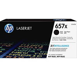 HP CF470X 657X High Yield Black Original LaserJet Toner Cartridge for Color LaserJet Enterprise Flow MFP M681z / M682z / M681dh