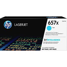 HP CF471X 657X High Yield Cyan Original LaserJet Toner Cartridge for Color LaserJet Enterprise Flow MFP M681z / M682z / M681dh