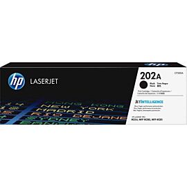 HP CF500A 202A Original Black Toner Cartridge Laser Standard Yield 1400 Pages 1 Pack