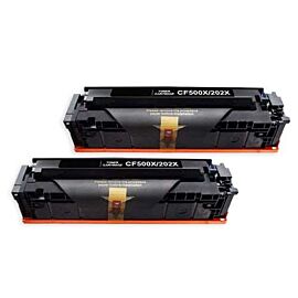 HP CF500X 202X Original Toner Cartridge Black Laser High Yield 3200 Pages 1 Pack