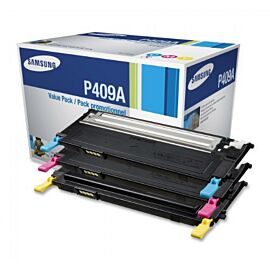 Samsung CLT-P409A Value Pack Toner Cartridges (Cyan, Magenta, Yellow) for CLP-315, CLP-315W, CLX-3170FN, CLX-3175FW Printers
