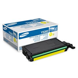 Samsung CLT-Y5082S/ELS 2000 Pages Yellow Toner Cartridge for CLP-620, 670 Color Laser Printers