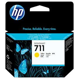 HP CZ128S 711 Yellow 12ml Intro Ink Cartridge