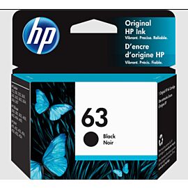 HP F6U62AN#140 63 Inkjet, 170 Pages Black, 1-Pack Original Ink Cartridge