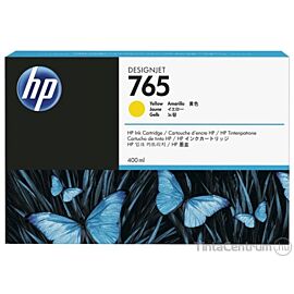 HP F9J52A 765 400ml Cyan Ink Cartridge