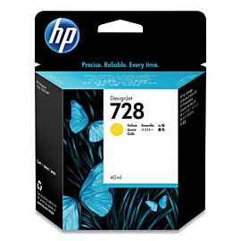 HP F9J61A 728 40-ml Yellow Ink Cartridge