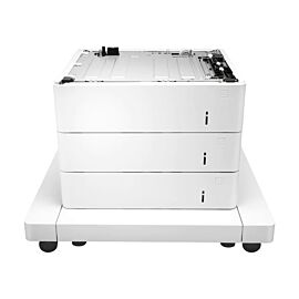 HP J8J93A 3x550 Sheet Paper Feeder w/ Cabinet for LaserJet Ent M631 / M632 / M633 / E62555 / E62565 / E62575 series