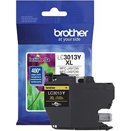Brother LC3013Y Yellow, Inkjet, High Yield, 400 Pages, 1-Pack Original Ink Cartridge
