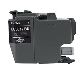 Brother LC3017BK Innobella Inkjet, High Yield, 550 Pages, Black Original Ink Cartridge